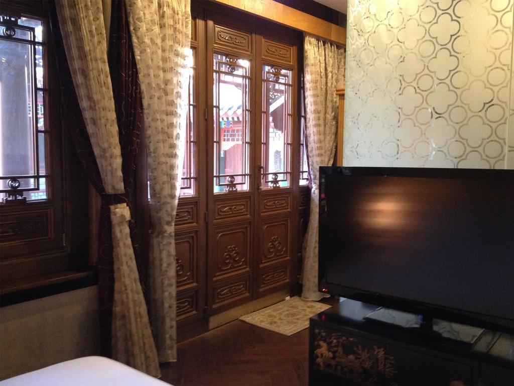 Hotel Beijing Ruyuan Courtyard Exterior foto